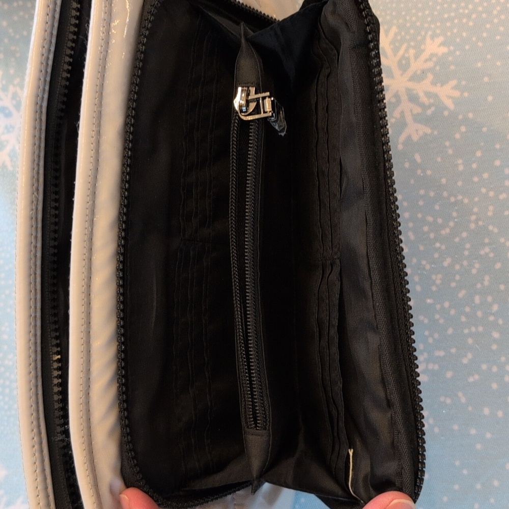 Think Rolyn Light Gray Purse Bag Organizer - Picture 3 of 6